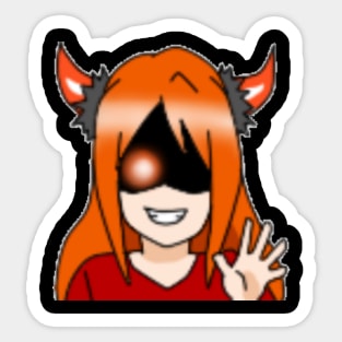 InfernalLaura Hi Sticker